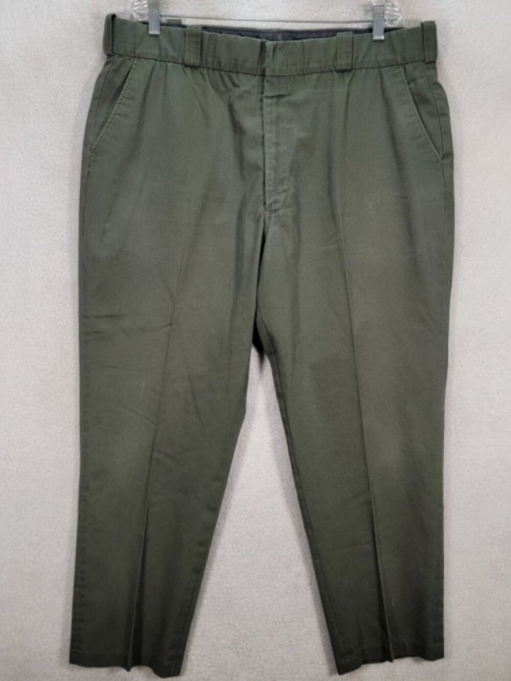 Green Los Angeles County Sherriff Tapered Poly Cotton Trouser Mens Pants Size 44